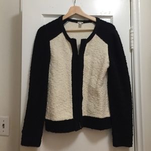 J Crew Baseball Sweater
